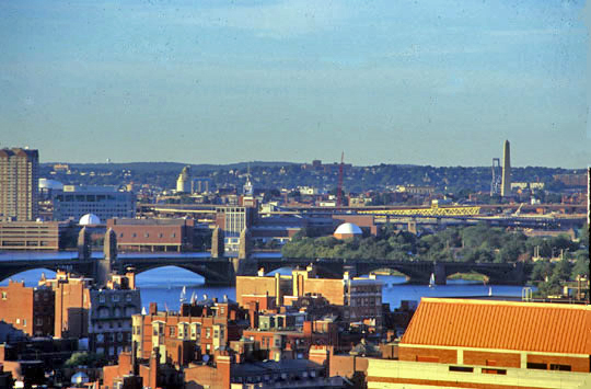 [Charles River and Bunker Hill Monument]