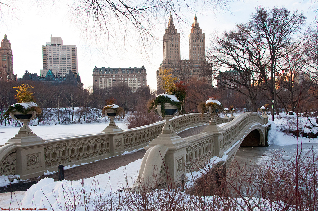 [Bow Bridge in Snow]