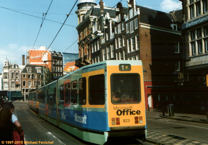 [#1 Tram in Amsterdam]