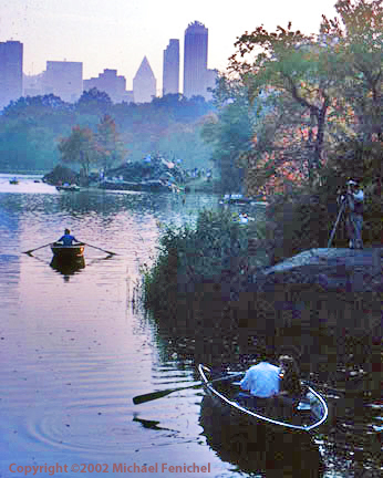 [Rowboating in Central Park]