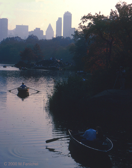 [Rowboating in Central Park]