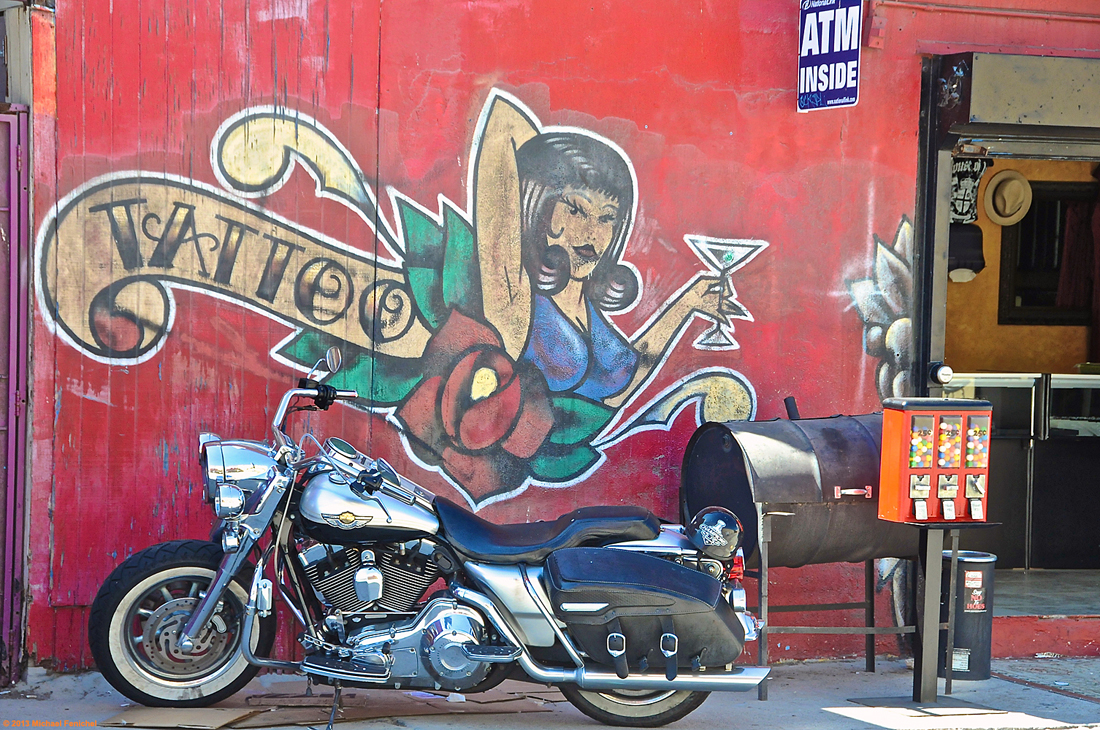 Bike and Tattoo Parlor