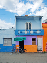 [Bicycles at Doorway]