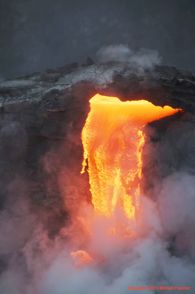 [Kilauea Volcano - Lava Flow]