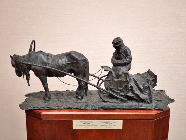 [Horse and Cart - Paolo - Bronze]