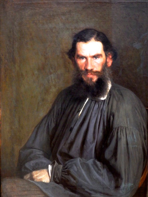 [Portrait of Tolstoy]