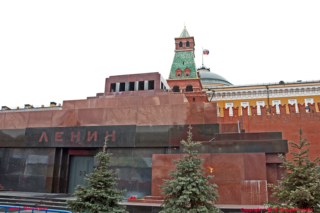 [Lenin's Tomb and Kremlin Wall]