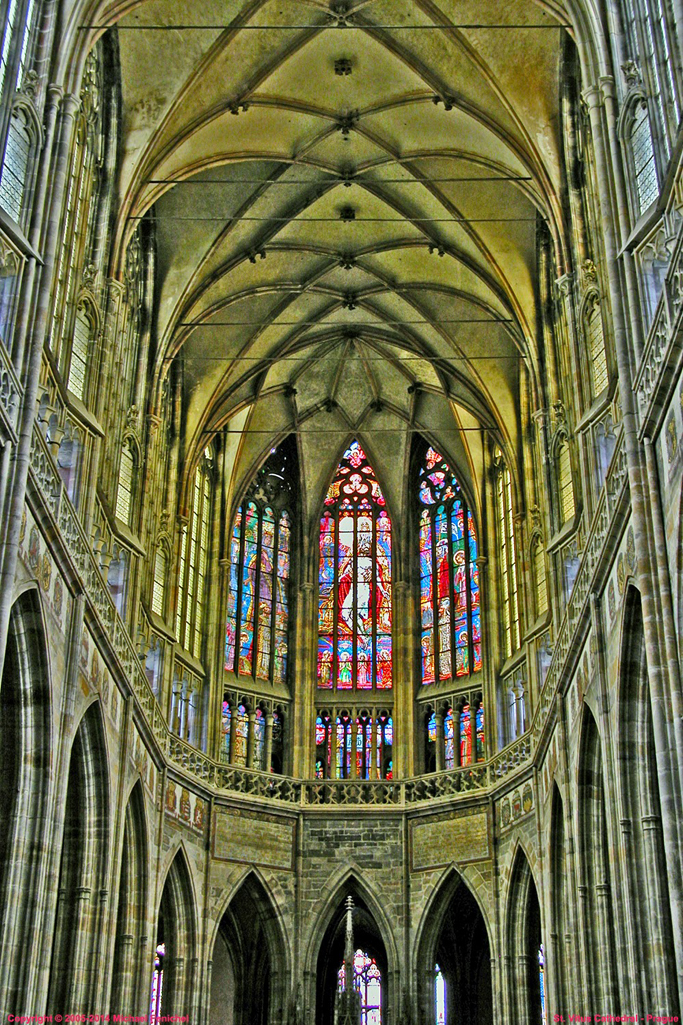 [Inside St. Vitus Cathedral]