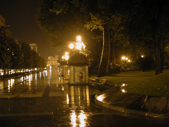 [Campo San Francisco in Rain]