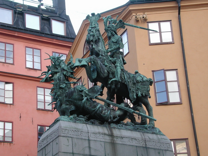 [St. George and the Dragon - Gamla Stan]