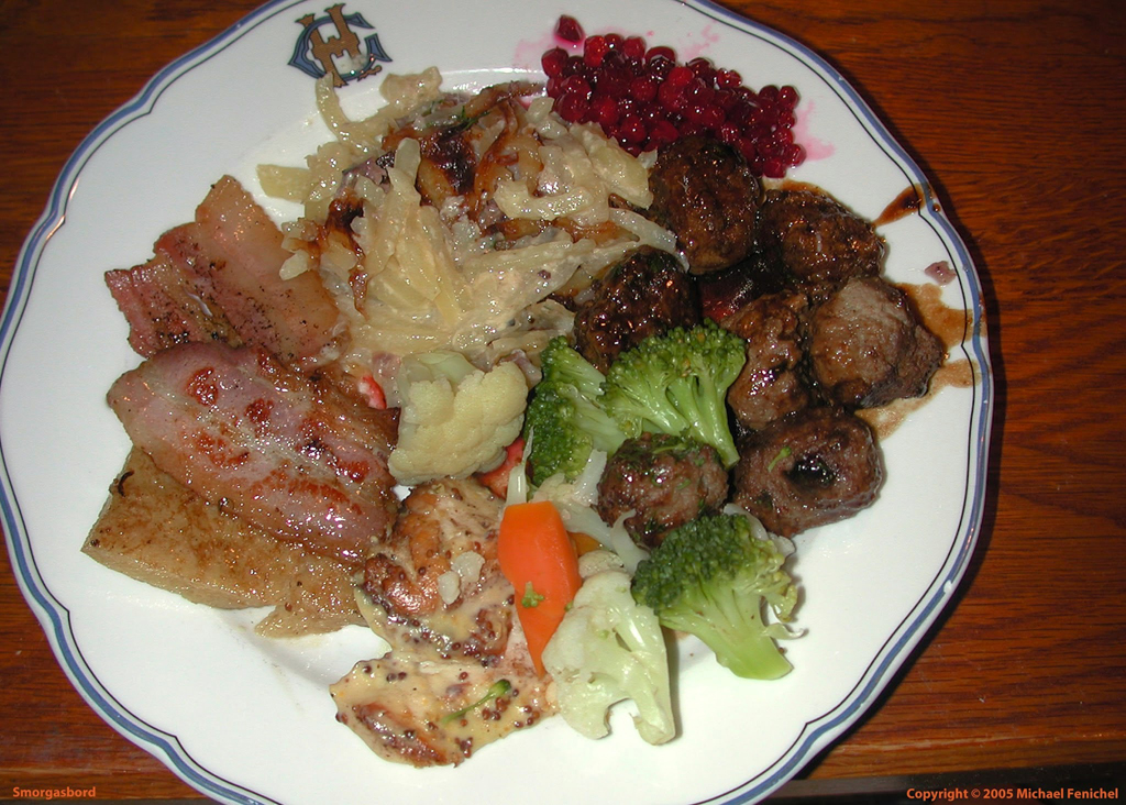 [Smorgasbord in Sweden - Main Dishes]