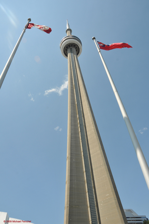 [CN Tower by Day - close up]